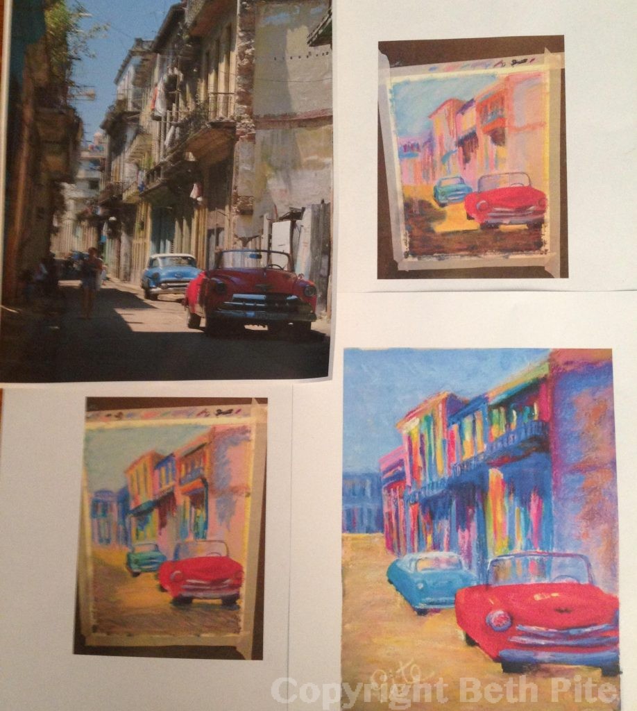 A Painting's Evolution